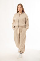 Φόρμα Viscose ελαστική εκρού (1)