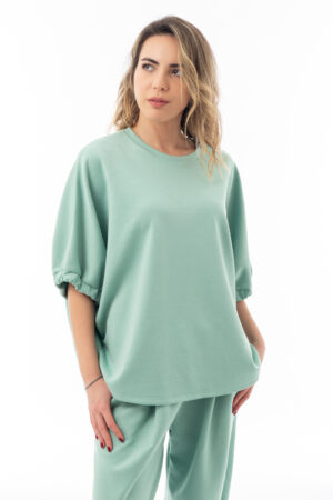 Παστέλ Φυστικί Μπλούζα