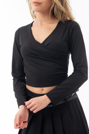 Top Μαύρο Κρουαζέ